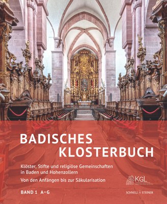Badisches Klosterbuch Cover Band 1